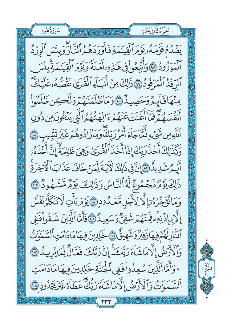 سورة هود - صفحة 233