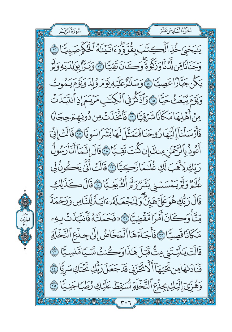سورة مريم - صفحة 306