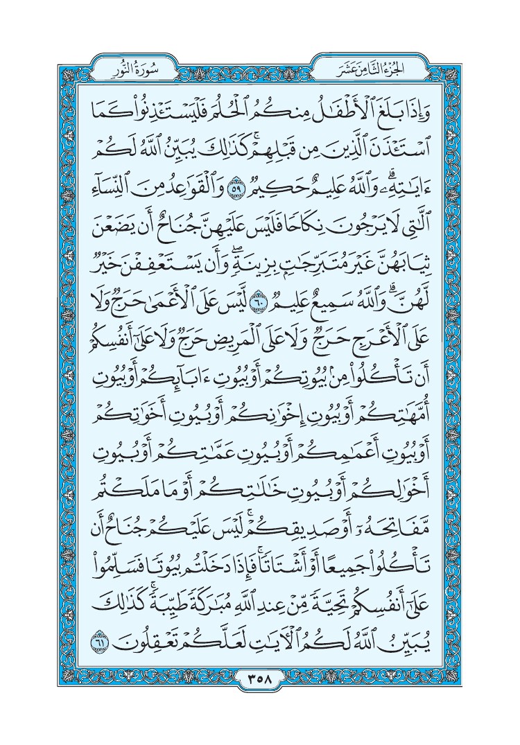 سورة النور - صفحة 358