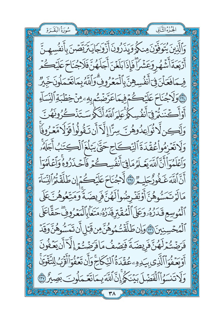 سورة البقرة - صفحة 38