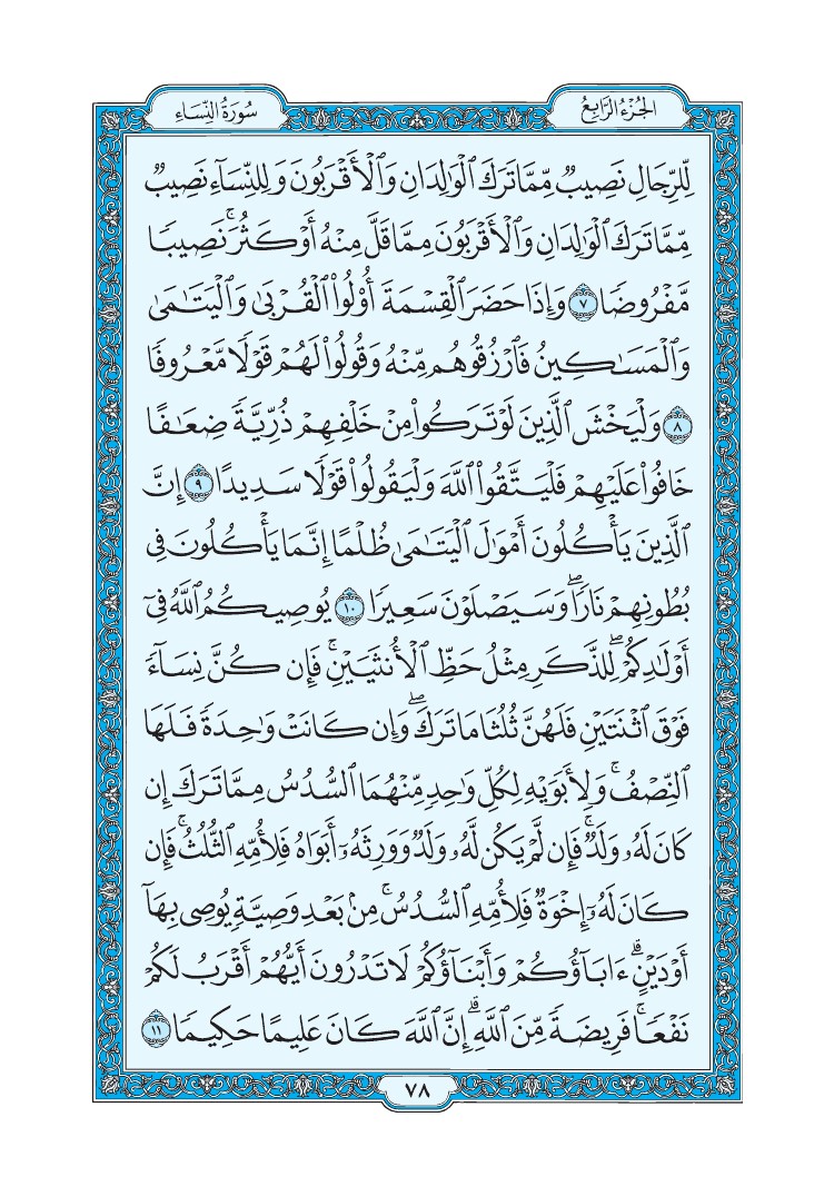 سورة النساء - صفحة 78
