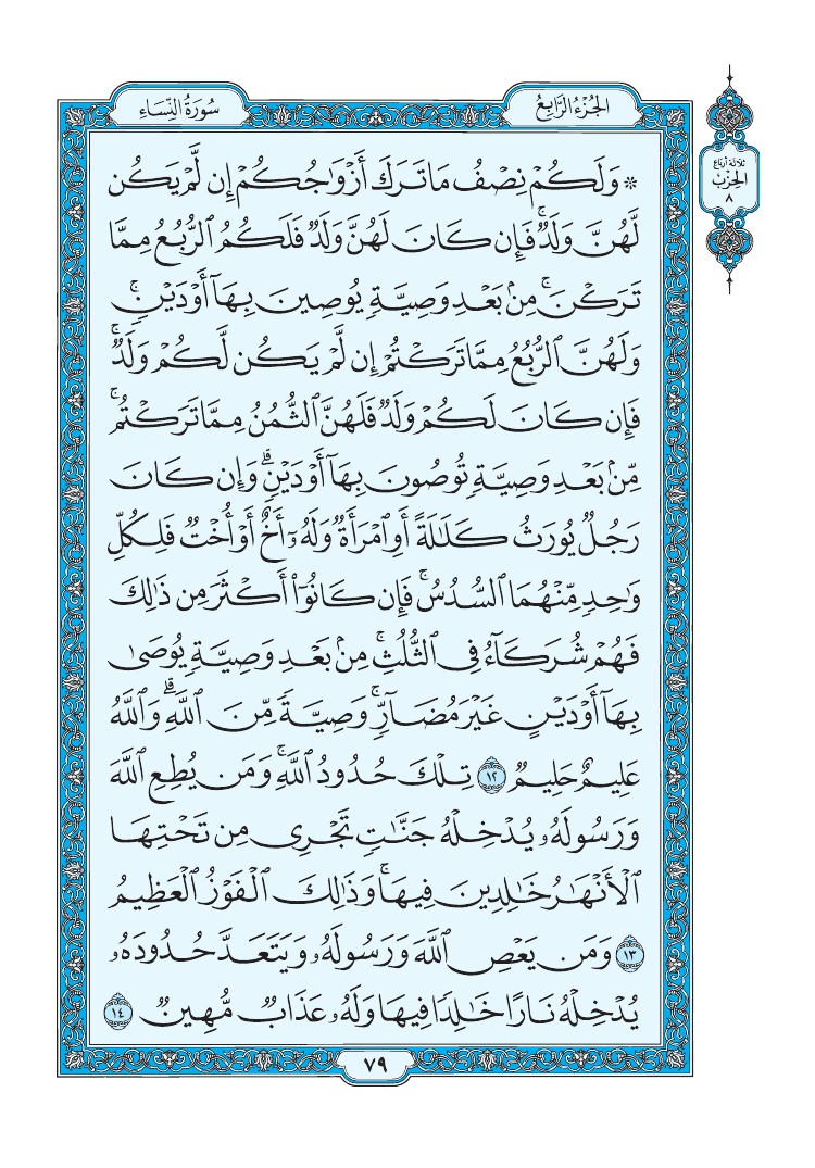 سورة النساء - صفحة 79