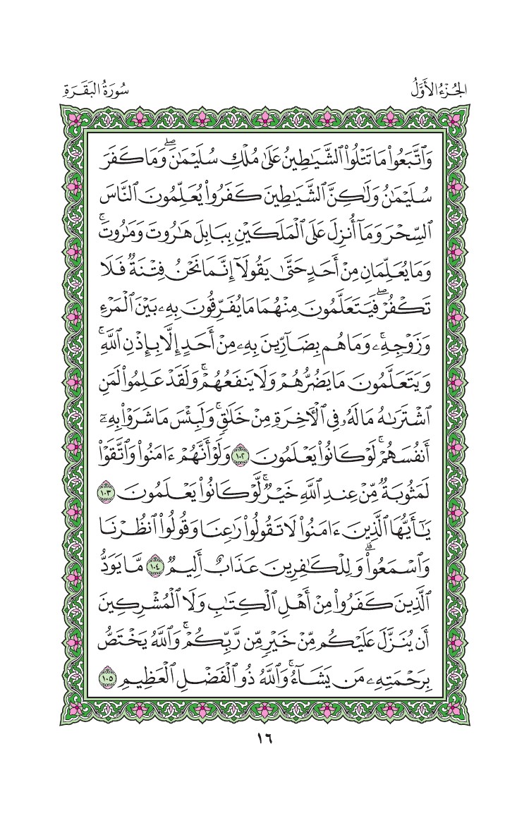 سورة البقرة - صفحة 16