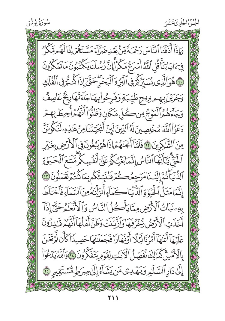 سورة يونس - صفحة 211