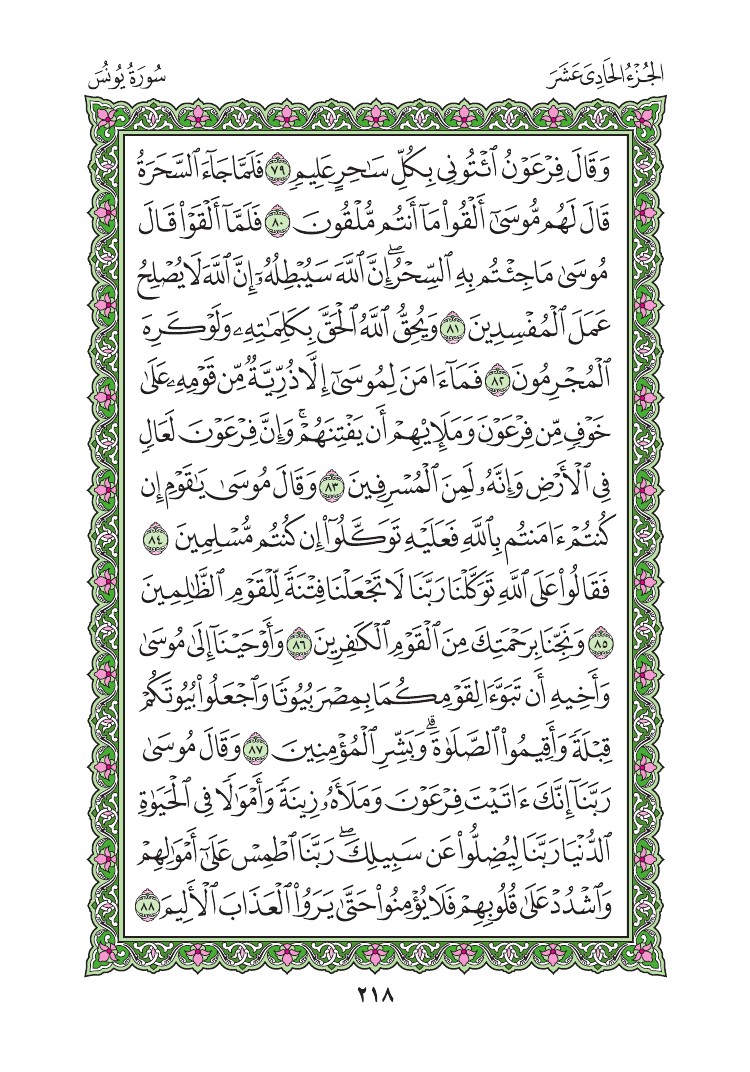 سورة يونس - صفحة 218