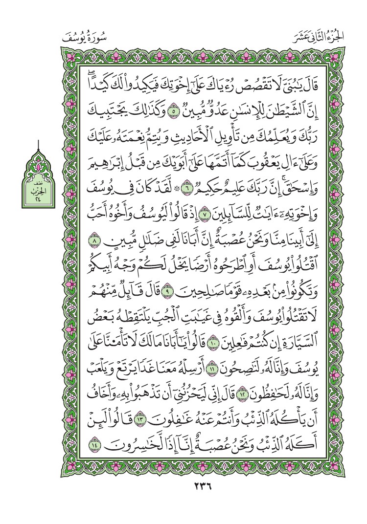 سورة يوسف - صفحة 236