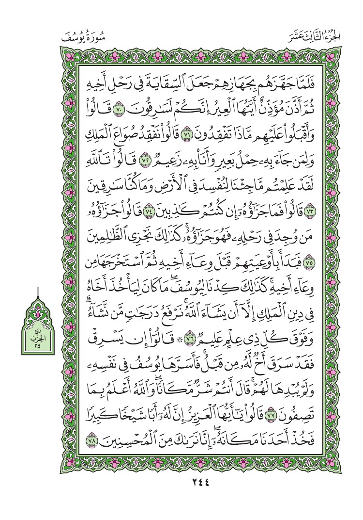 سورة يوسف - صفحة 244