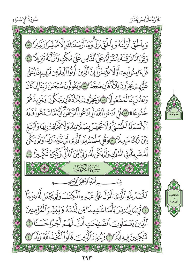 سورة الكهف - صفحة 293
