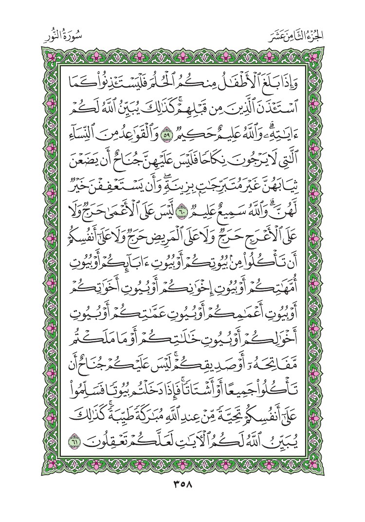 سورة النور - صفحة 358