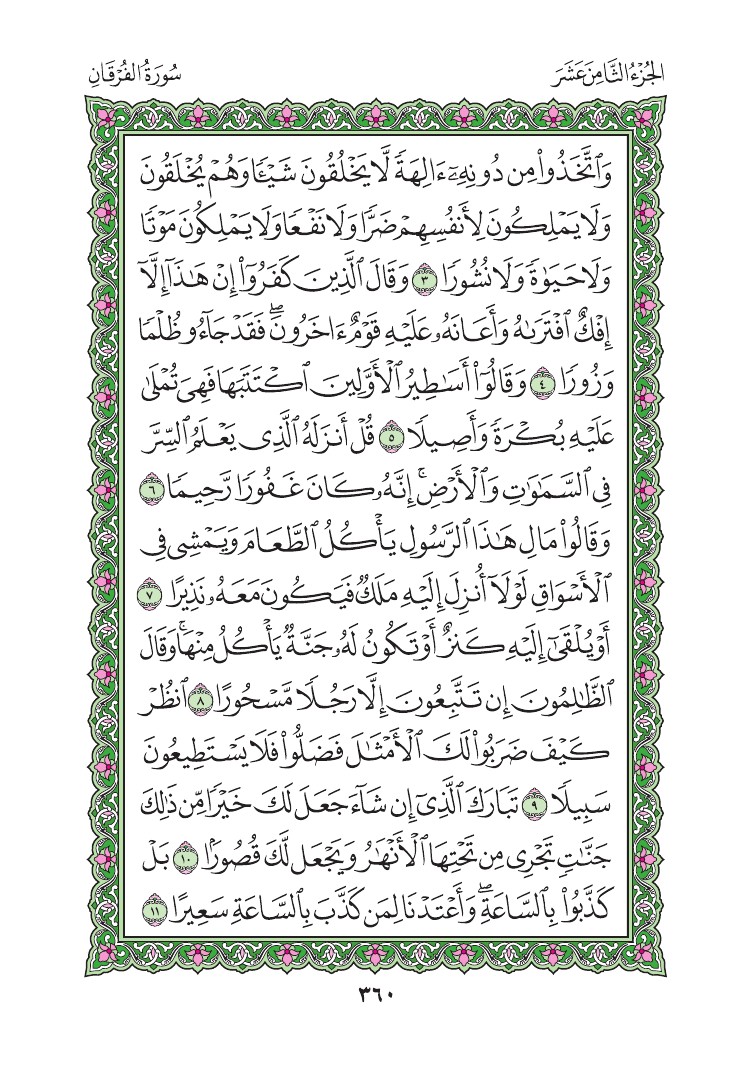 سورة الفرقان - صفحة 360