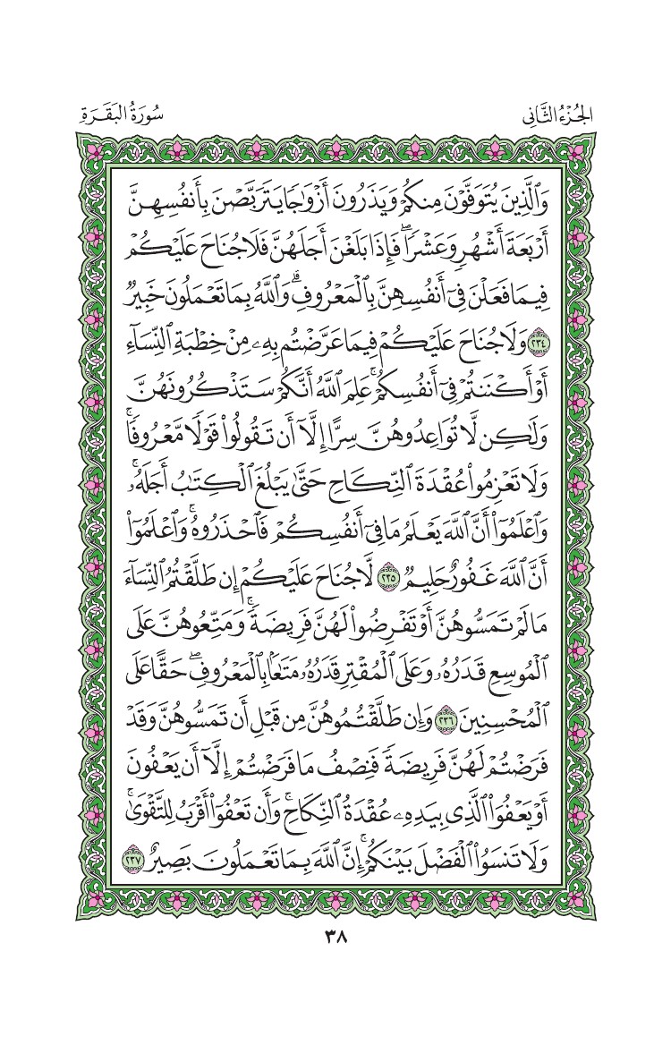 سورة البقرة - صفحة 38