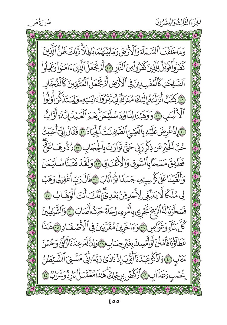 سورة ص - صفحة 455