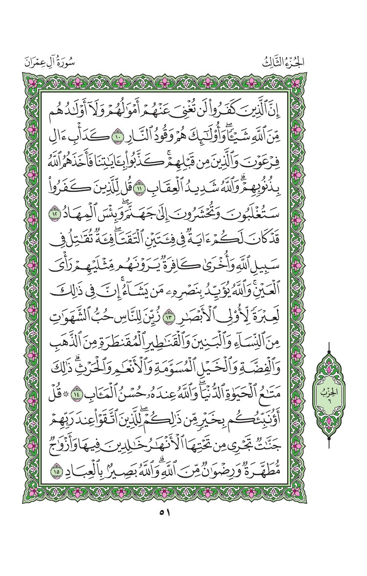 سورة آل عمران - صفحة 51