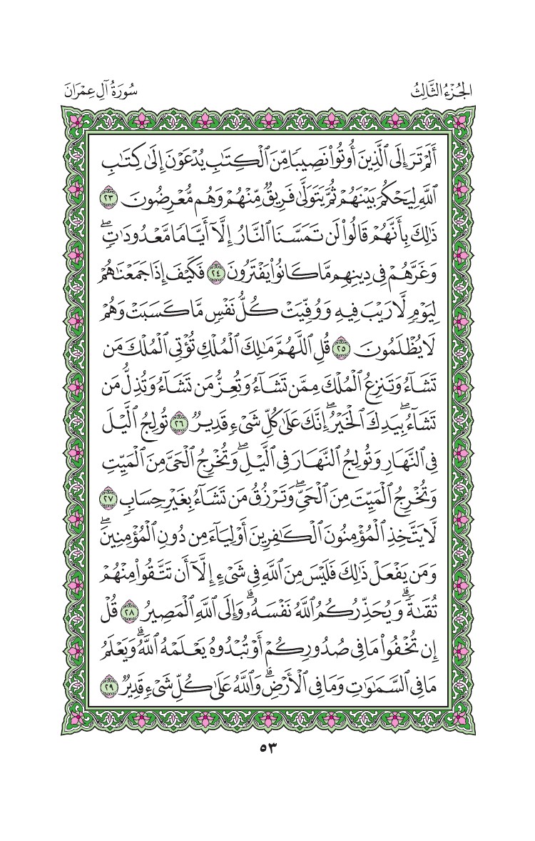 سورة آل عمران - صفحة 53