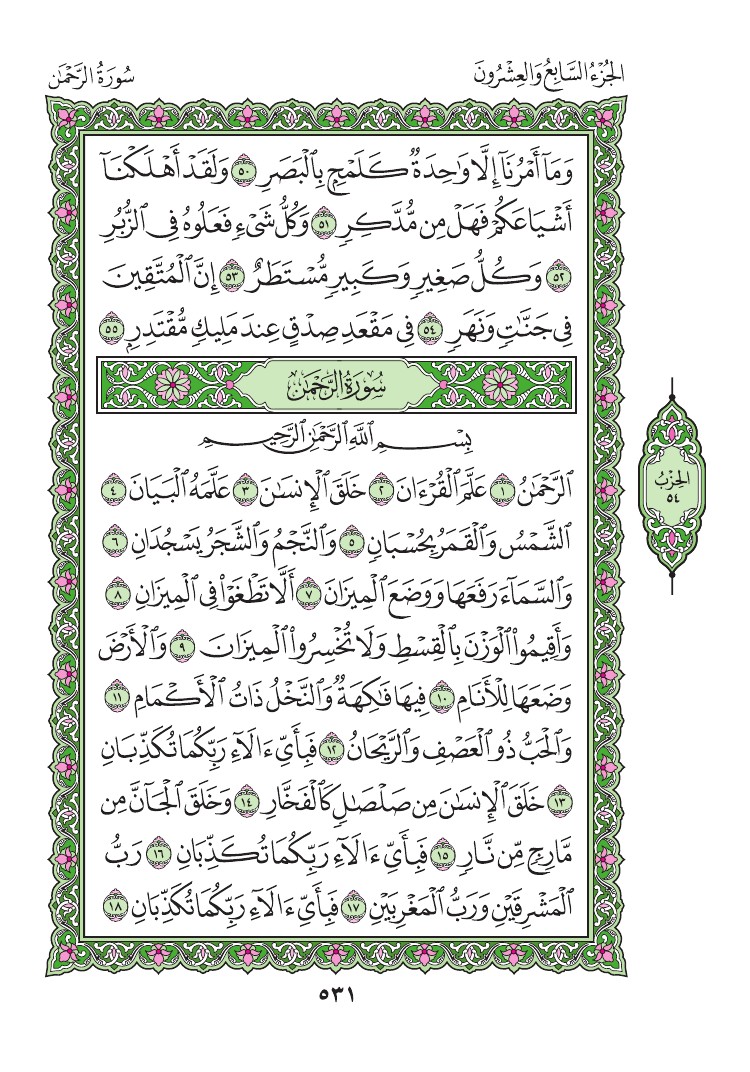 سورة الرحمن - صفحة 531