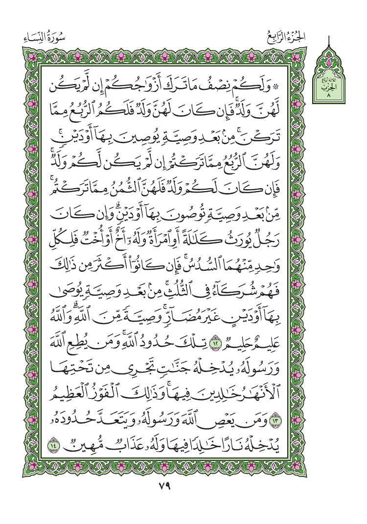 سورة النساء - صفحة 79