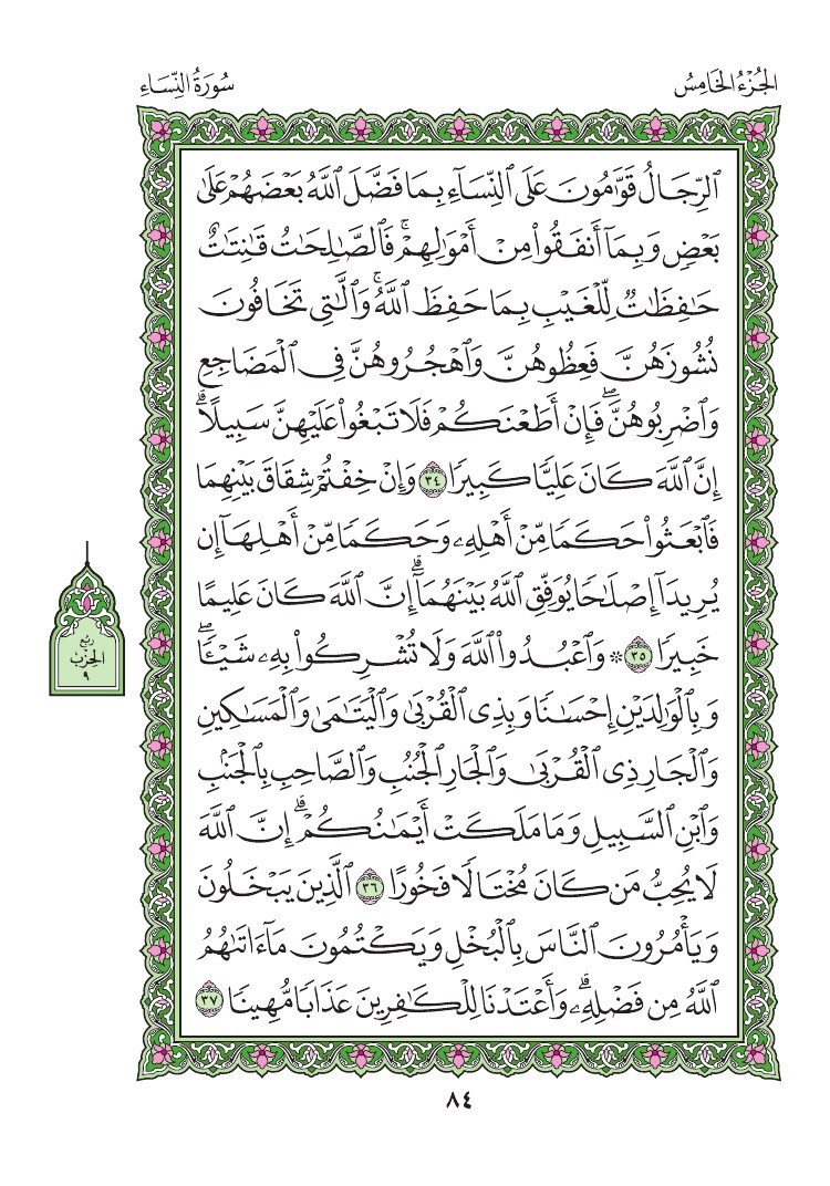 سورة النساء - صفحة 84