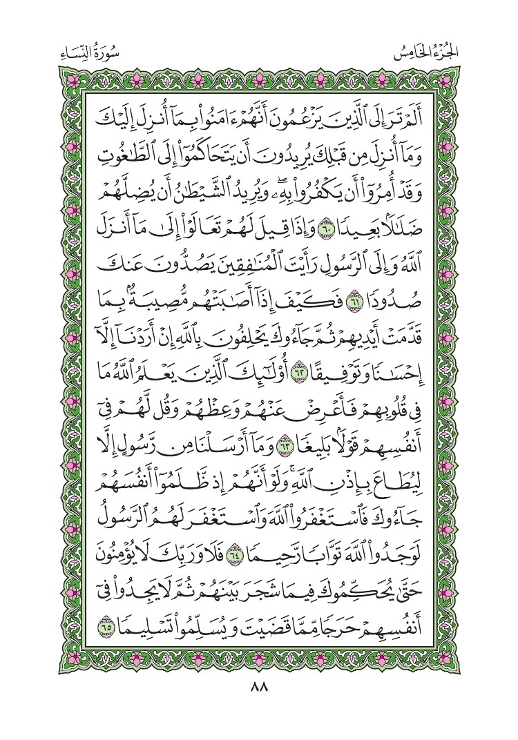 سورة النساء - صفحة 88