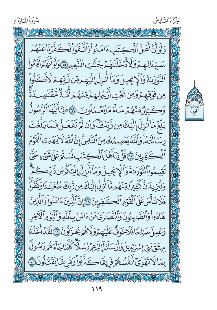 سورة المائدة - صفحة 119