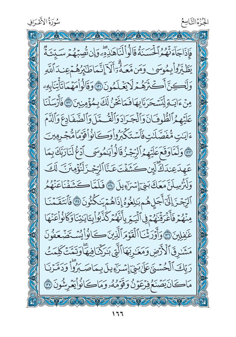 سورة الأعراف - صفحة 166