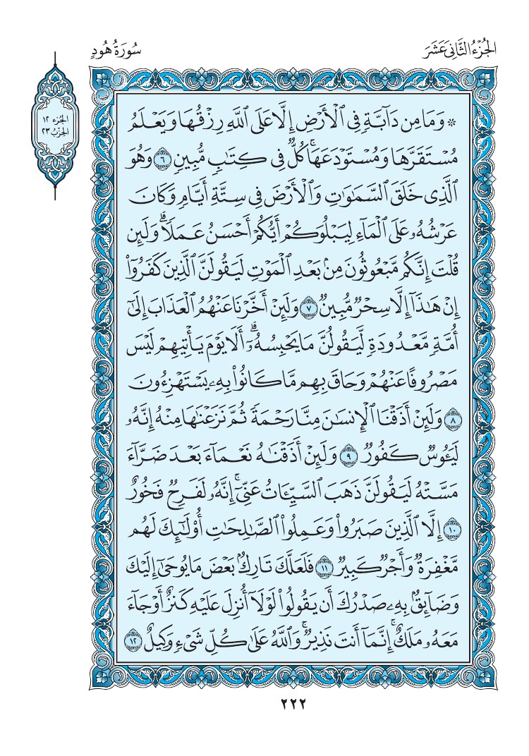 سورة هود - صفحة 222