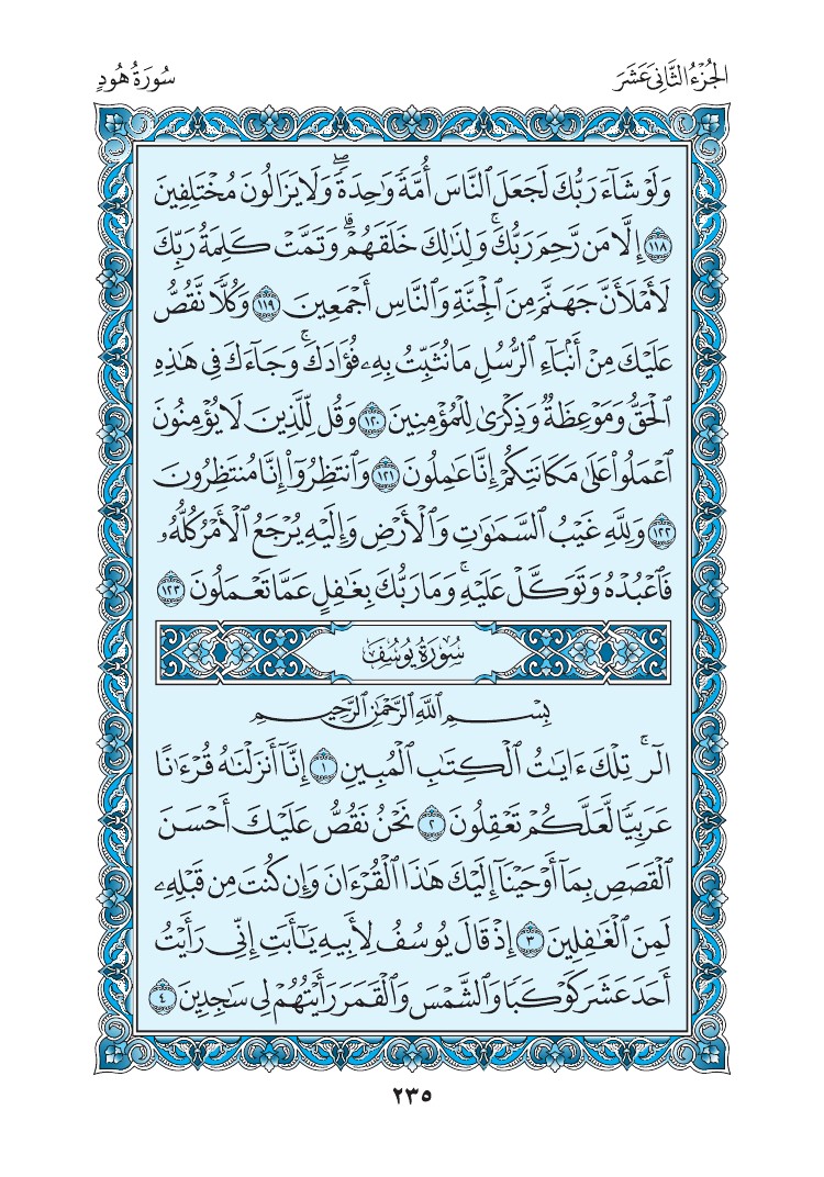 سورة يوسف - صفحة 235