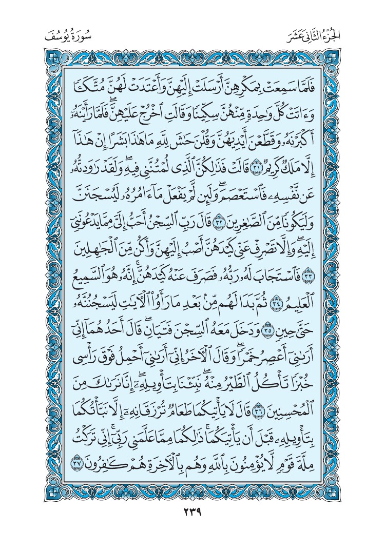 سورة يوسف - صفحة 239