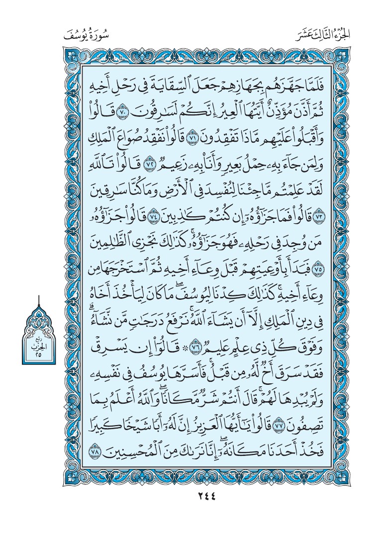 سورة يوسف - صفحة 244