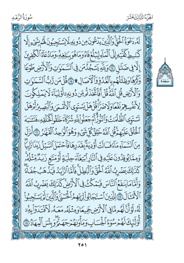سورة الرعد - صفحة 251