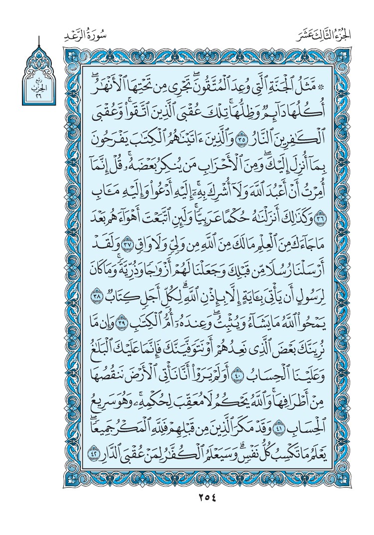 سورة الرعد - صفحة 254