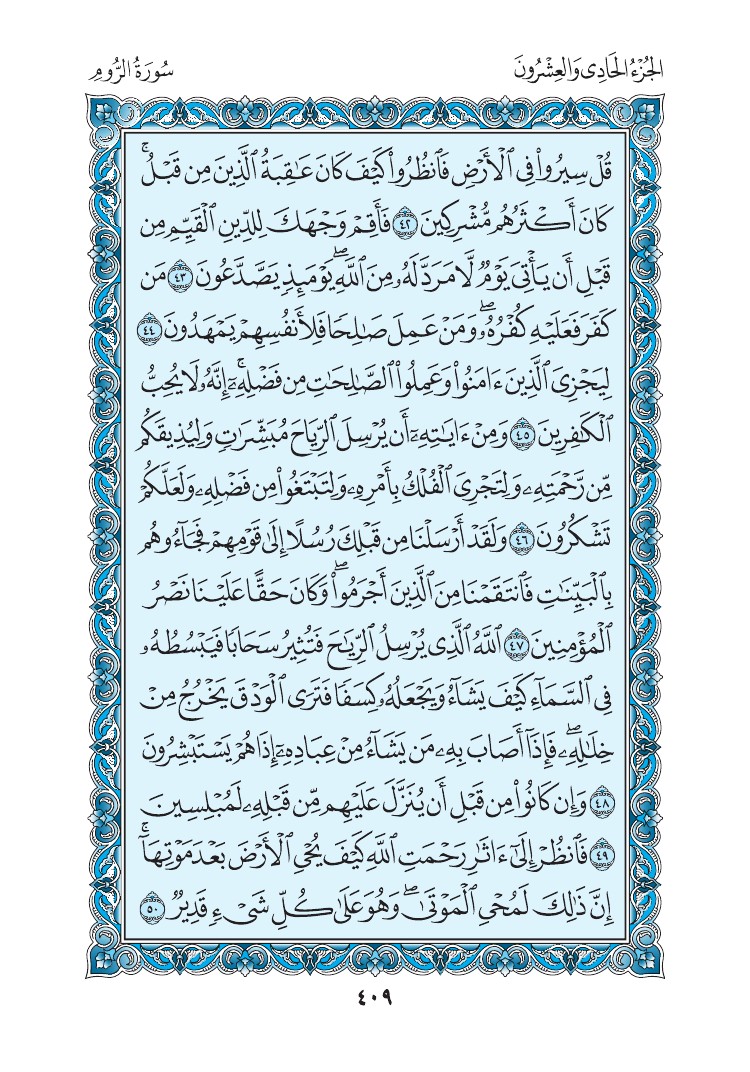 سورة الروم - صفحة 409