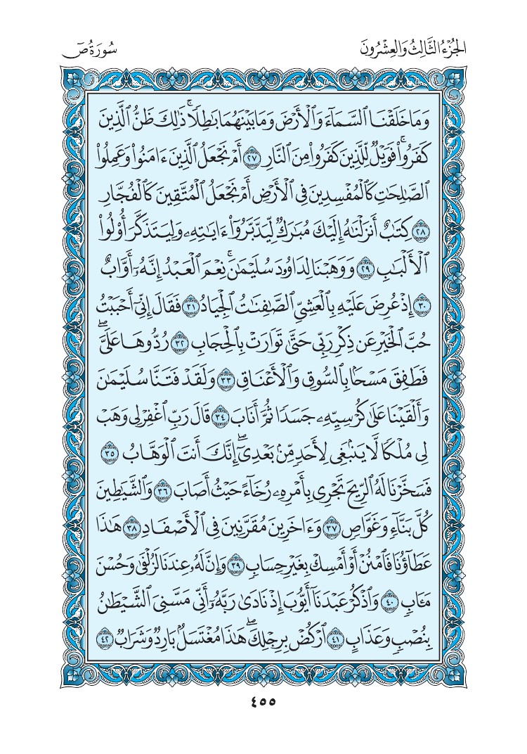 سورة ص - صفحة 455