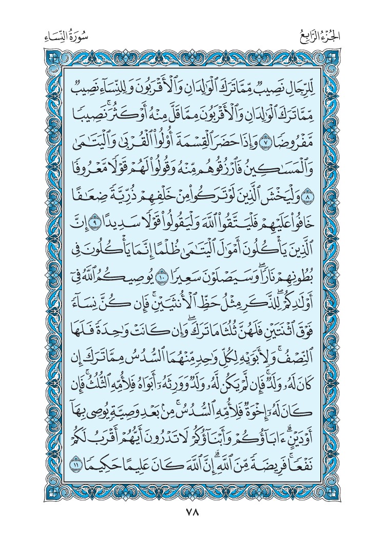سورة النساء - صفحة 78