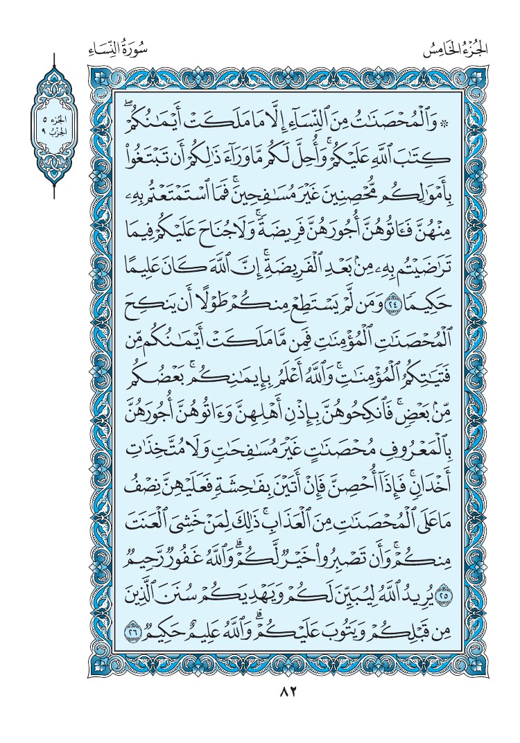 سورة النساء - صفحة 82